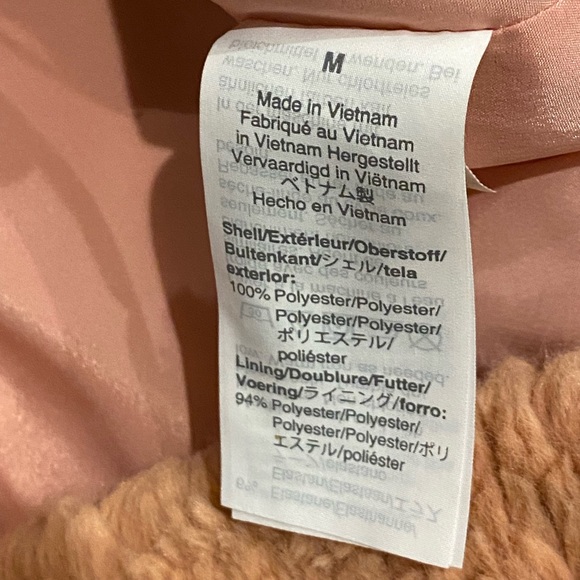 10/$25 Madewell// sherpa sweatshirt, size M - Picture 6 of 8